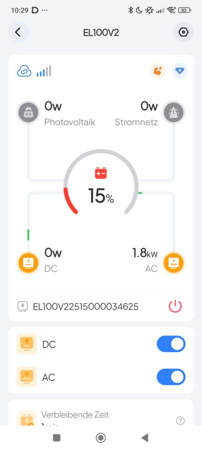 Bluetti Elite 100 V2 App 3