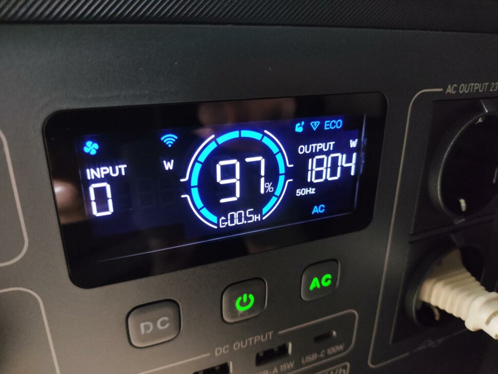 Bluetti Elite 100 V2 Display 1