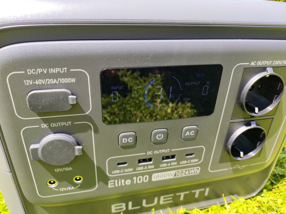 Bluetti Elite 100 V2 Display 2