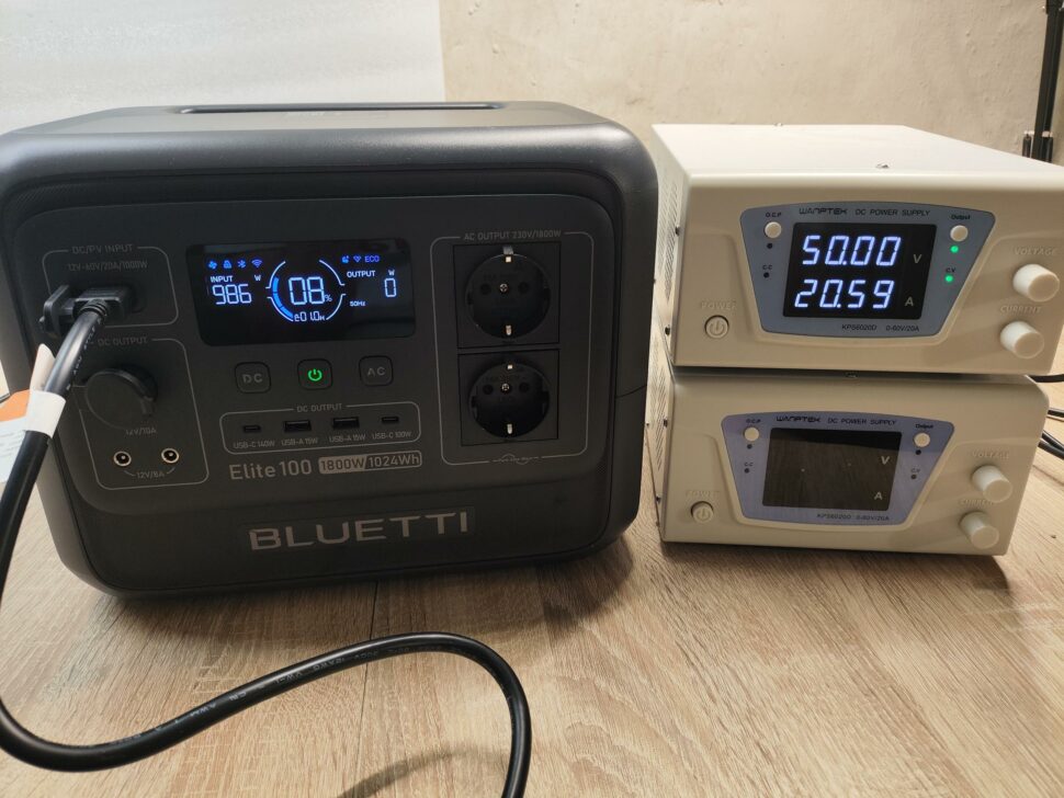Bluetti Elite 100 V2 Ladung 1