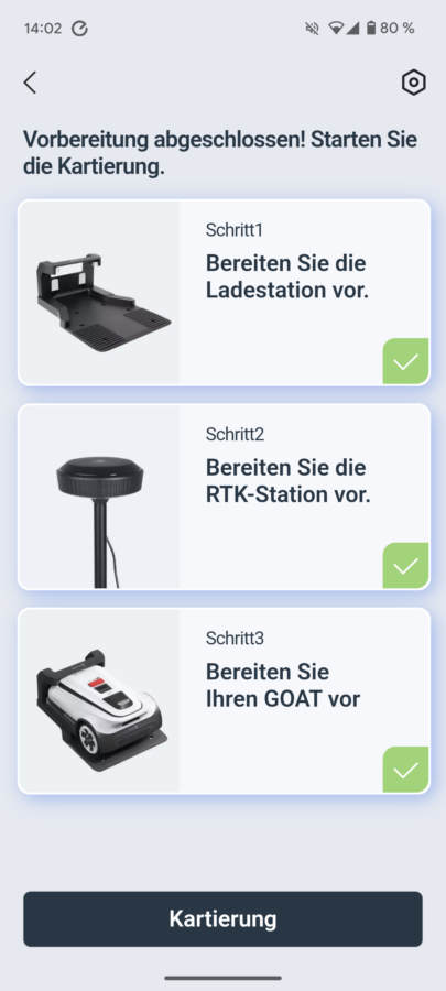Ecovacs GOAT A1600 RTK App 01