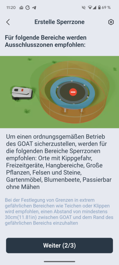 Ecovacs GOAT A1600 RTK App 10