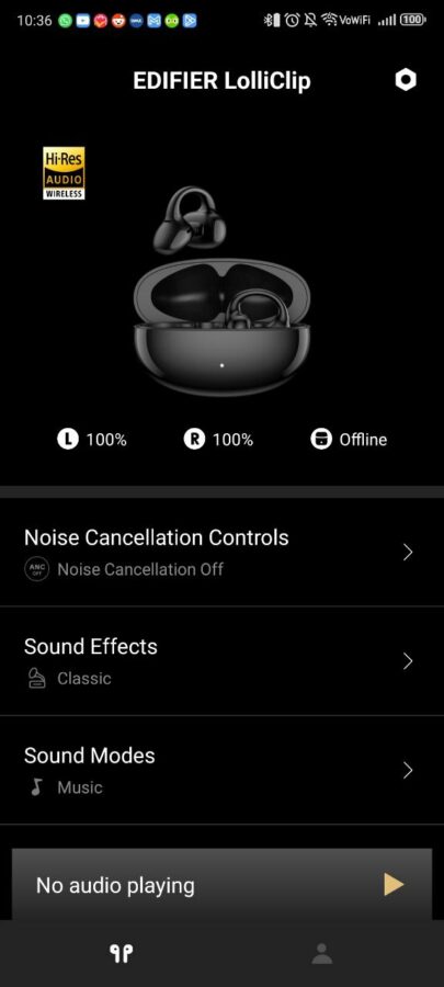 Edifier LolliClip Test App 10