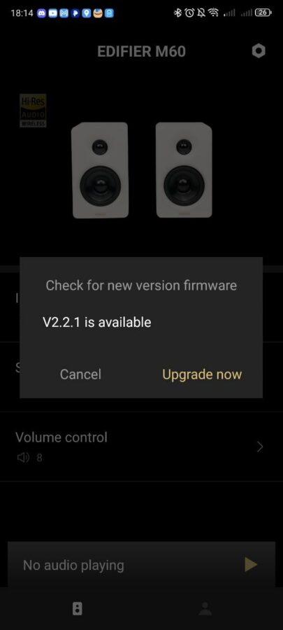 Edifier M60 Test App 2