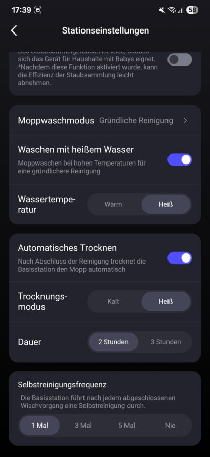 Eureka J15 Pro Ultra Appfunktionen 2