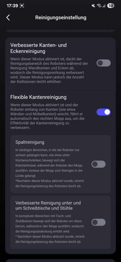 Eureka J15 Pro Ultra Appfunktionen 4