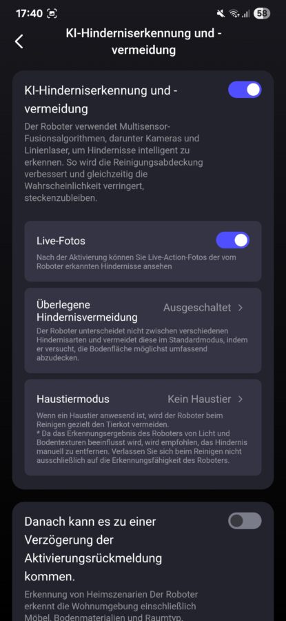 Eureka J15 Pro Ultra Appfunktionen 6