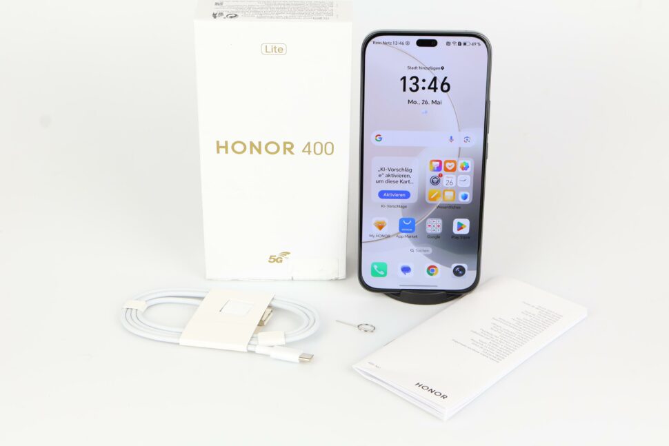 Honor 400 Lite Lieferumfang