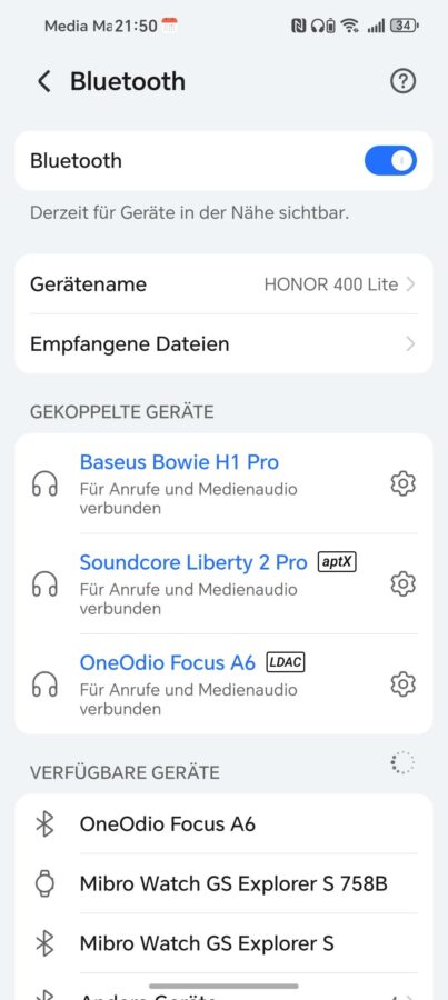 Test Honor400 Lite Kommunikation 5