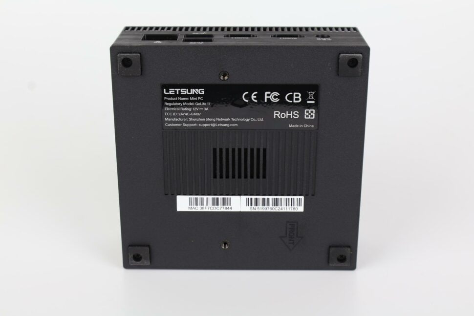 Letsun GoLite 11 Mini PC Design Verarbeitung 5