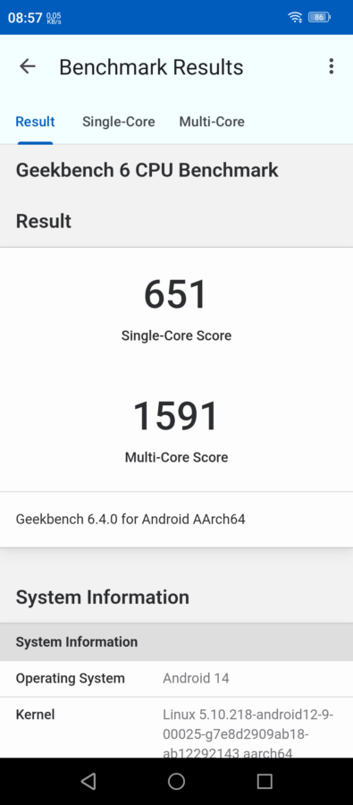 Meizu Note 21 Pro Display Leistung 5
