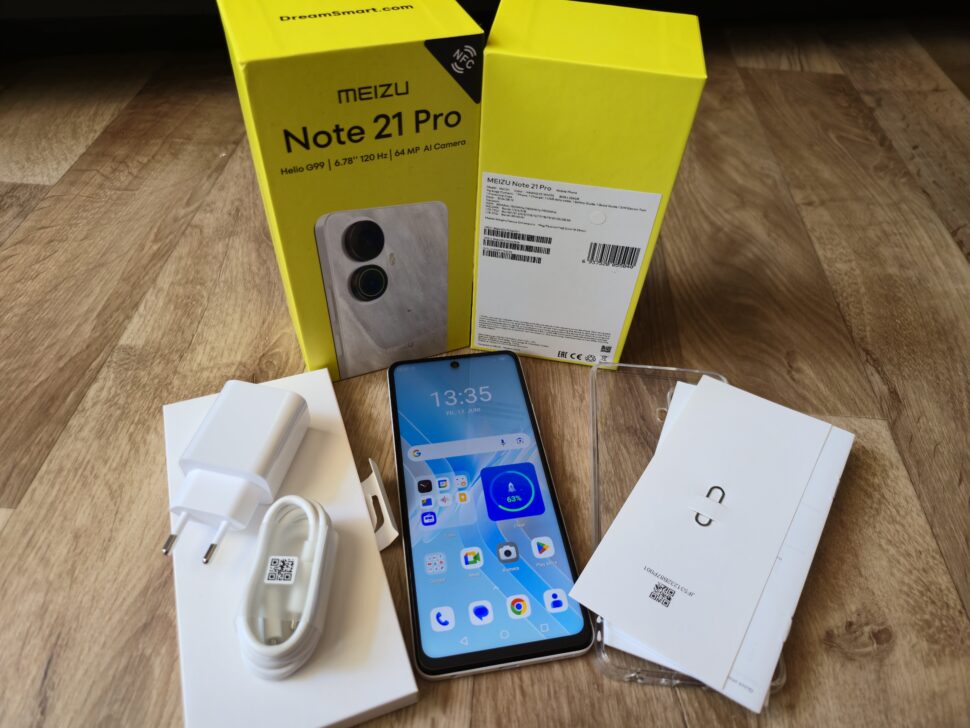 Meizu Note 21 Pro Lieferumfang