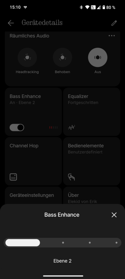 Nothing Headphone 1 Test App Equalizer 4