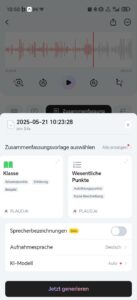 Plaud Notepin System und Software 13