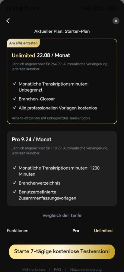 Plaud Notepin System und Software 3