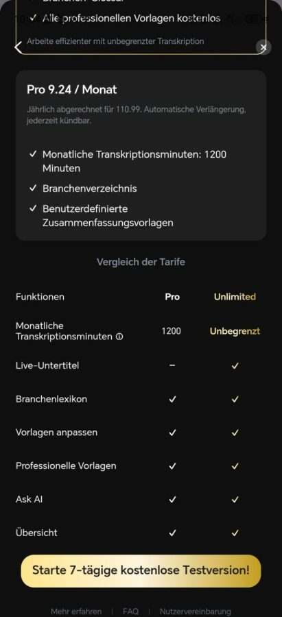 Plaud Notepin System und Software 4