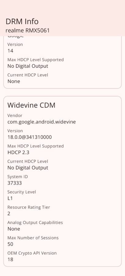 screenshot realme gt7 display