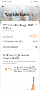 RedMagic 10S Pro Test 3D Mark 2