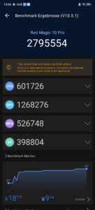 RedMagic 10S Pro Test AnTuTu