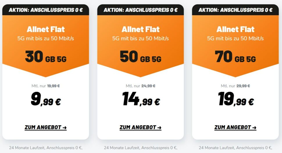 Klarmobil Tarife Juni 25 Telekom 1