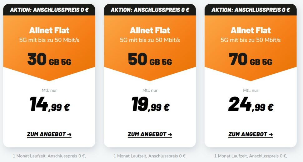 Klarmobil Tarife Juni 25 Telekom 2