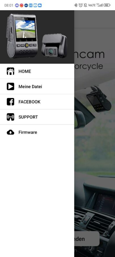 Viofo MT1 Test App 1
