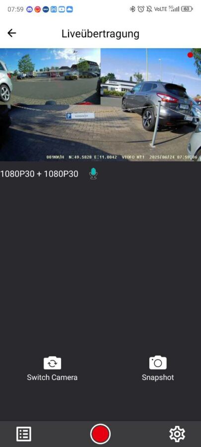 Viofo MT1 Test App 4