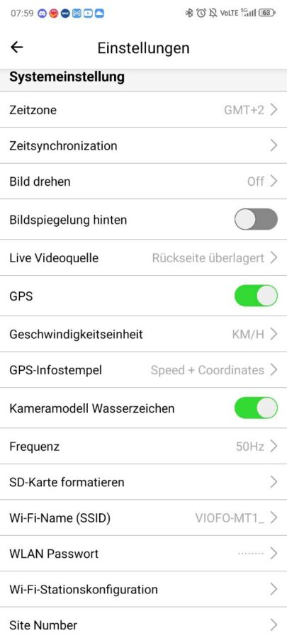 Viofo MT1 Test App 5