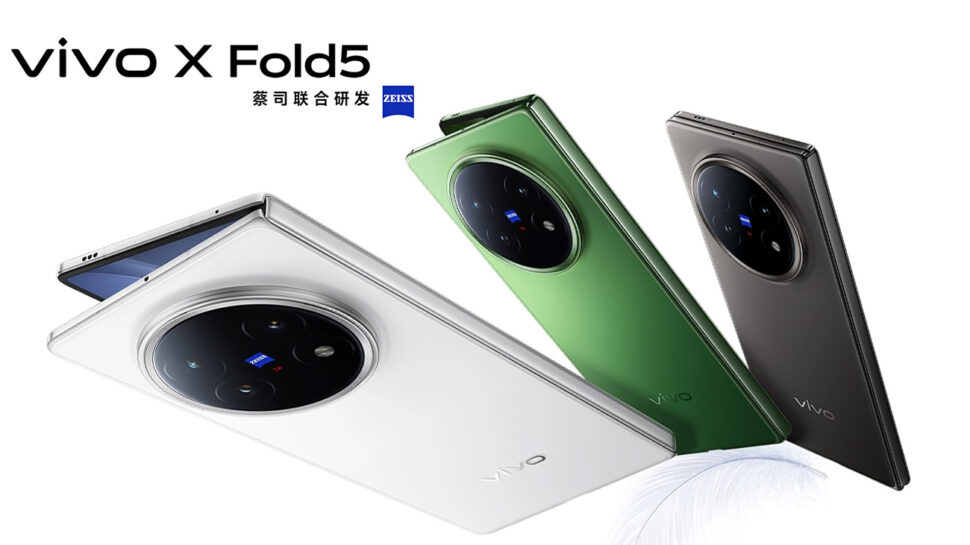 Vivo X Fold 5 vorgestellt Head