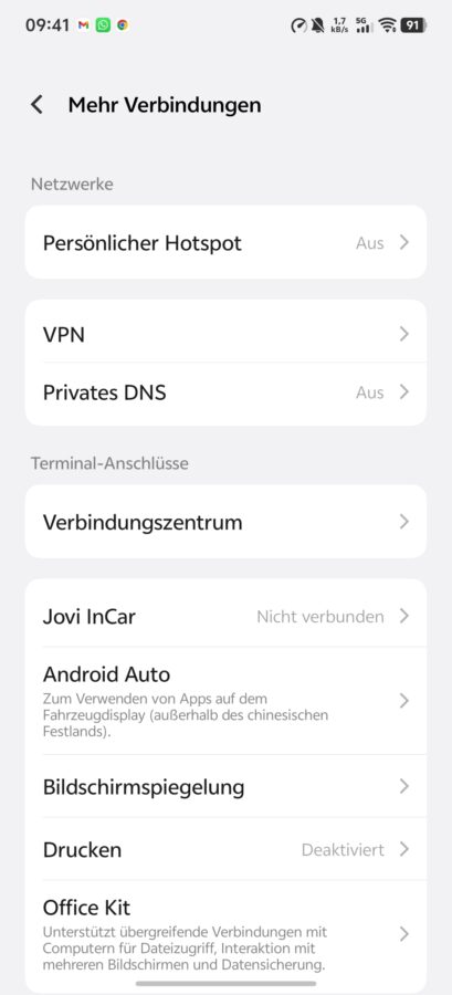 Einstellungen Beachrichtigungen VIvo X200 Ultra 1