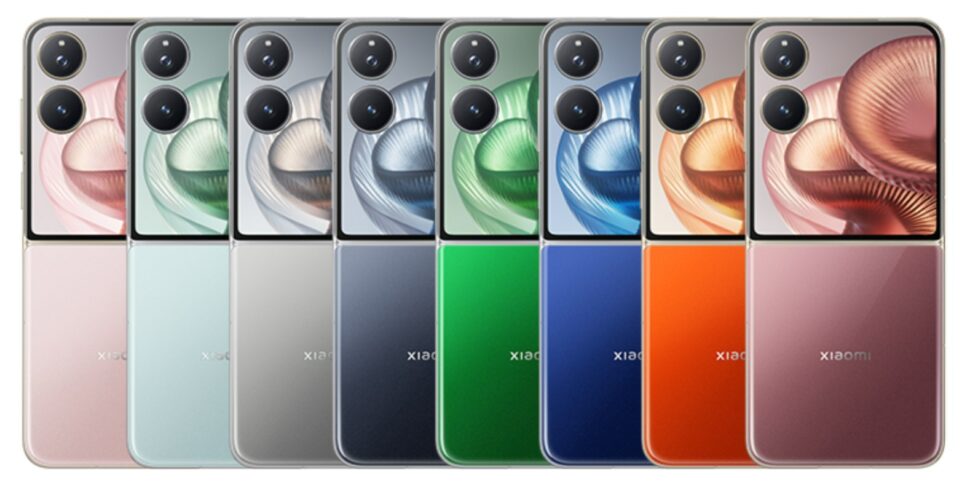 Xiaomi Mix Flip 2 vorgestellt Farben 1