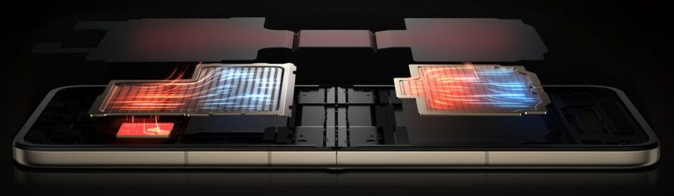 Xiaomi Mix Flip 2 vorgestellt Kuehlung