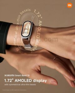 Xiaomi Smart Band 10 Marketing Material 3