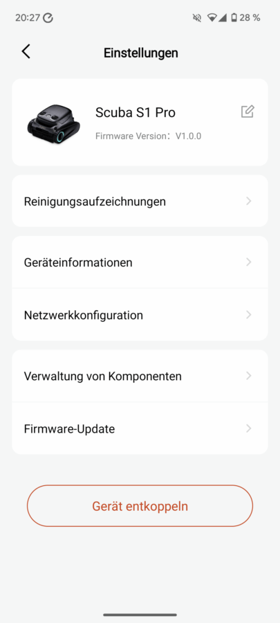 Aiper Scuba S1 Pro App 01
