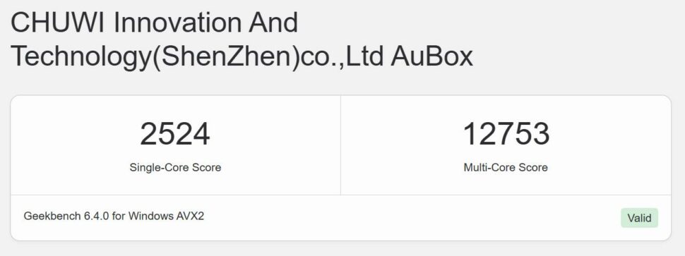 Test Chuwi Aubox 8 1