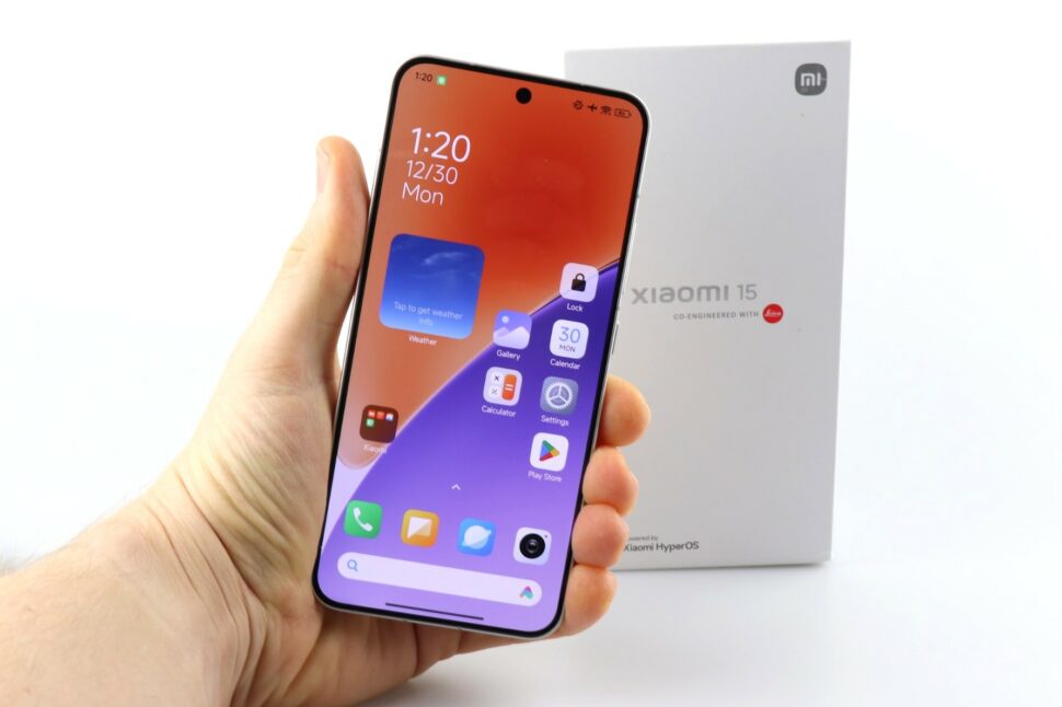 Xiaomi 15 Test Head Hand neu