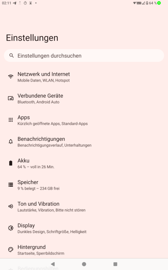 Headwolf Fpad F7 Android System 3