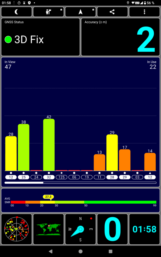 Headwolf Fpad F7 GPS Test 1