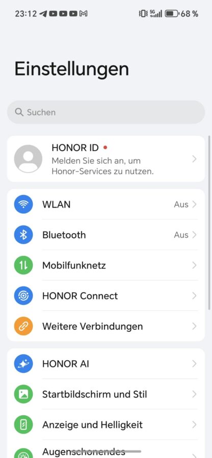 honor 400 system 2