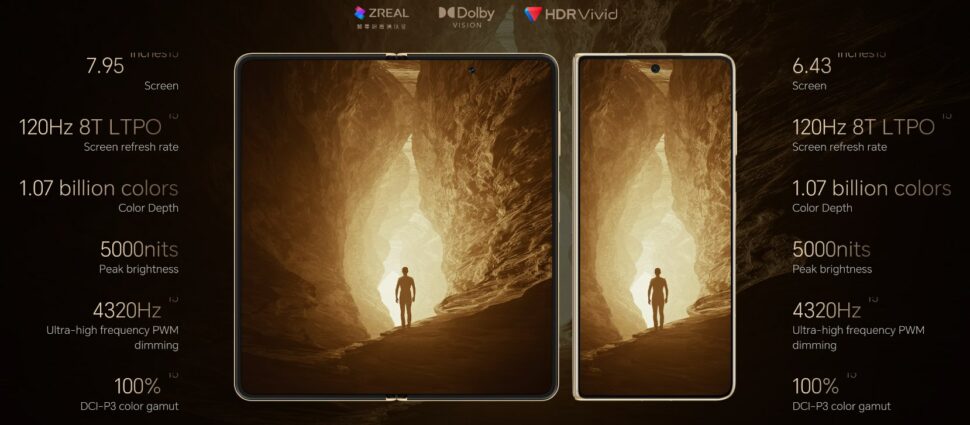 Honor Magic V5 vorgestellt Display