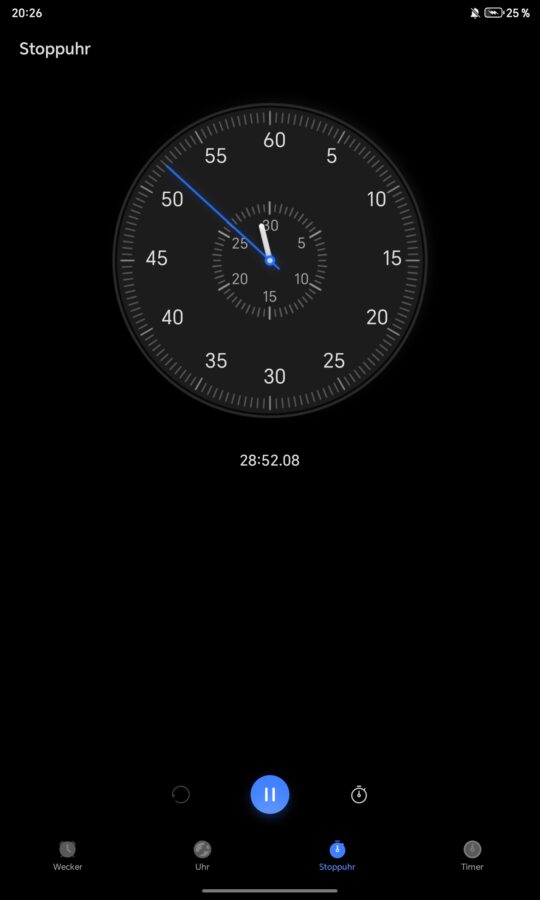 Honor Pad X9a charging 25