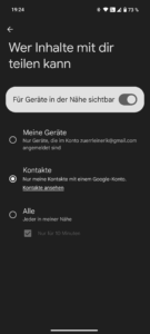 Android Quick Share Anleitung Juli 2025 2