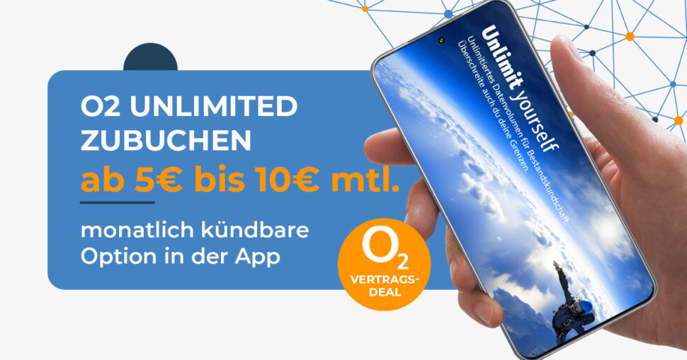 O2 Unlimited Option Juli 2025 Beitragsbild