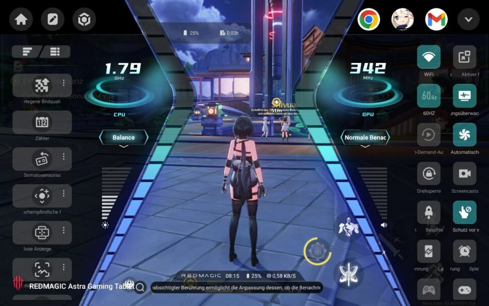 RedMagic Astra Test Game Space 2