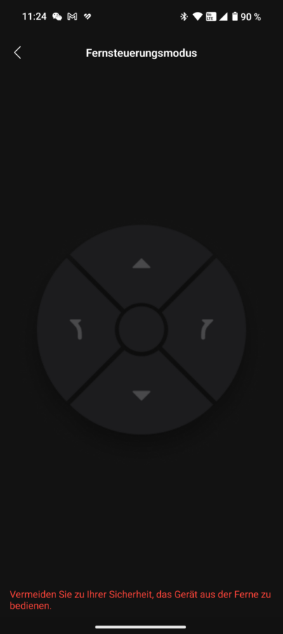 Roborock F25 Ace Test Screenshot App 2