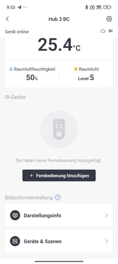 Switchbot Hub App Test 1