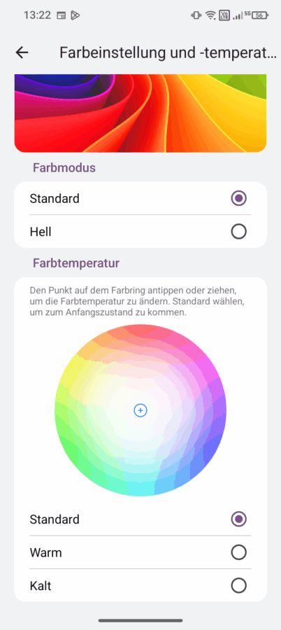 ulefone armor x16pro display colors