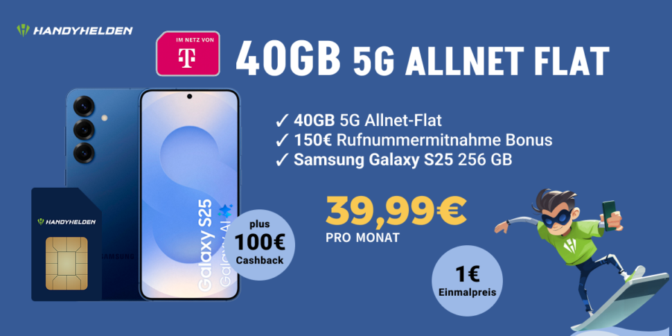 Samsung S25 Handyhelden Telekom Juli 25 1