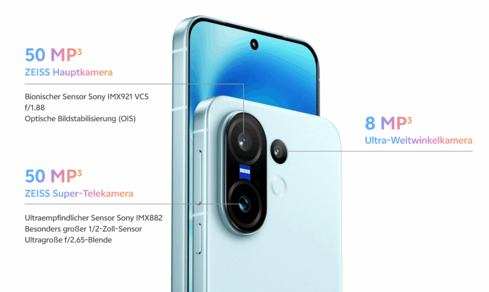 Vivo X200 FE Kamera