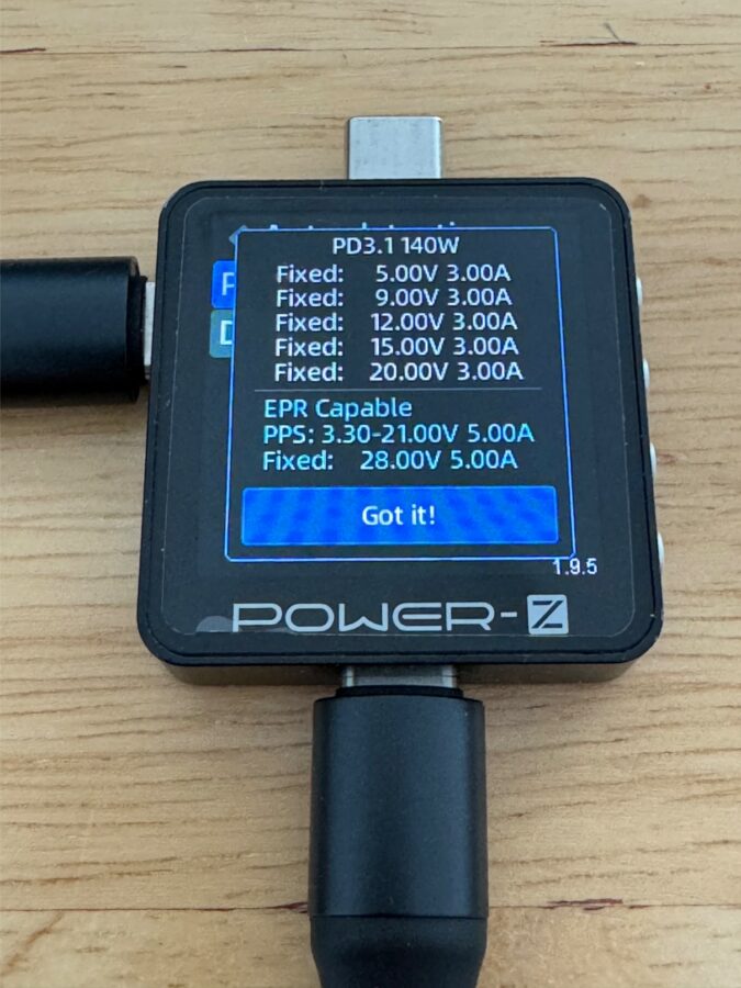 Spigen 140W Lader Ladeprotokolle 2
